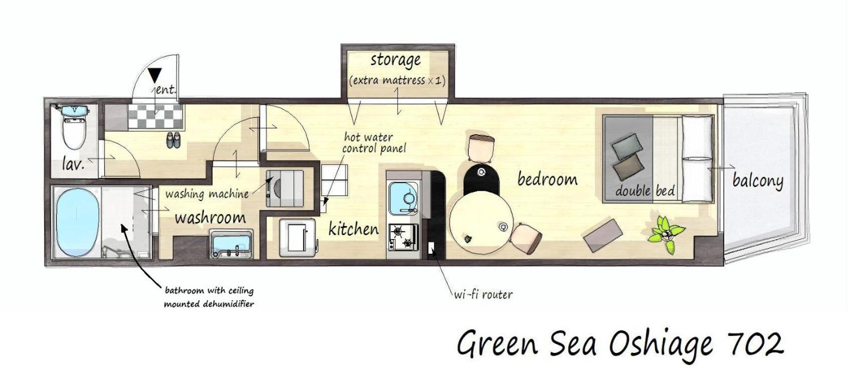 Green Sea Oshiage 東京都 外观 照片